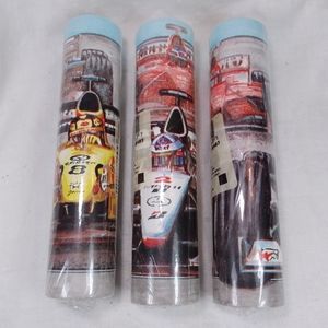 Lot of 3 BREWSTER Wallcovering Race Cars BORDER Pre-pasted, 7" x 5 yds 325B16403